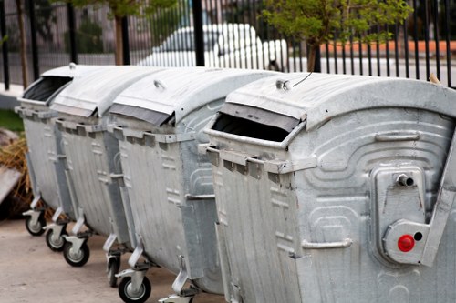 Commercial furniture and bulky item disposal for business sites